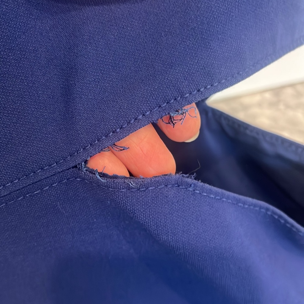 Likely Blue Cut out Gown - Picture 7 of 10